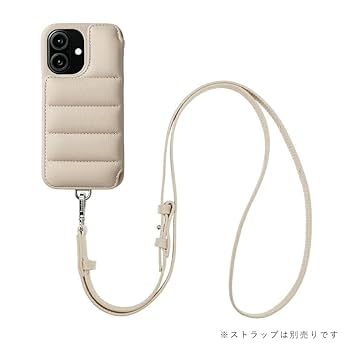美品 早い者勝ち！BALLON iPhone 16 Pro ベージュ ストラップ Amazon.co.jp: 【 DEMIU デミュウ 】 〔iPhone16〕 スマホケース